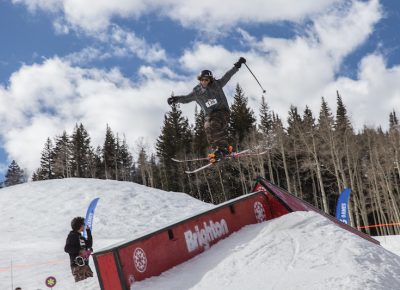 Men’s Open Ski, Tucker FitzSimons, huge gap. Photo: @cezaryna