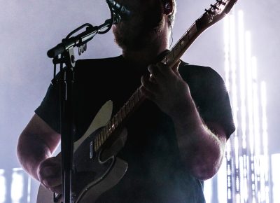 Silhouette of lead singer Joe Newman. Photo: Lmsorenson.net