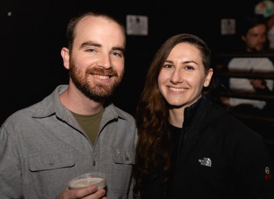 Derek and Mariah coming out to see Jake Bugg. Photo: Lmsorenson.net