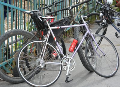 The 2018 SLUG Cat drew a motley assortment of riders and bicycles.