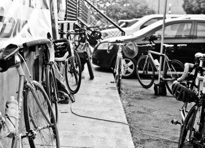 A few of the bikes ridden in this year's SLUG Cat.