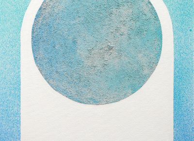 Havoc Hendricks, "Moon Arch Blue," from Moons & Mountains.