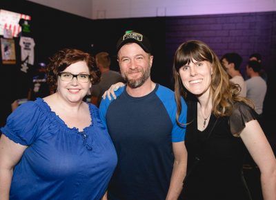 Natalie, Greg and Emily are excited for The Fratellis. Photo: Lmsorenson.net