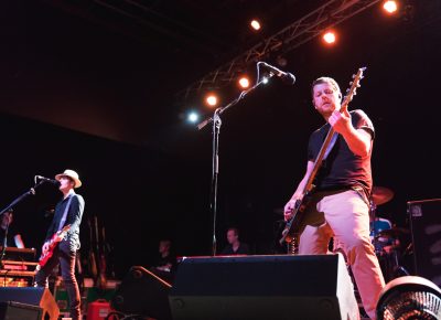 The Fratellis onstage in SLC. Photo: Lmsorenson.net