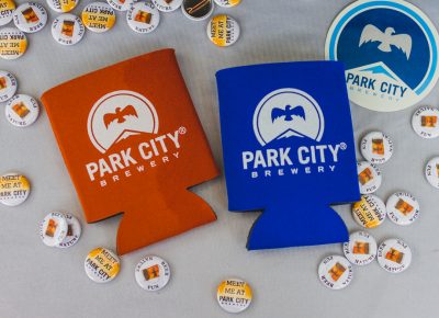 Park City Brewery did not skip on the swag or the flavor at this year's event. Photo: Talyn Sherer