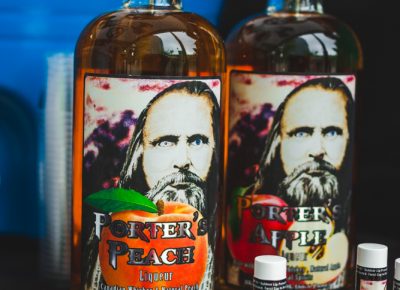 Porter’s Peach and Porter’s Apple were by far the most game-changing introductions to flavored whiskey I have ever had. Photo: Talyn Sherer