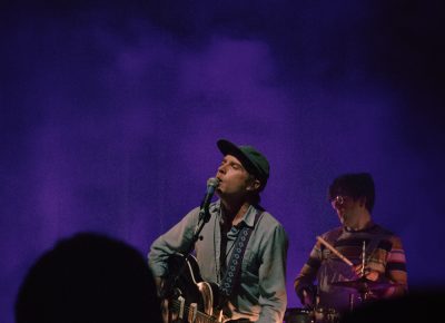 Scott in a purple haze. Photo: Matthew Hunter