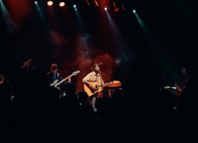 The crowd filtering in as Sandy (Alex G) wound down. Photo: Matthew Hunter