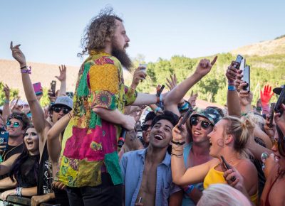 Hippie Sabotage pumps up the crowd