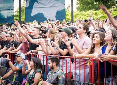 Fans show their love for Jai Wolf. Photo: Colton Marsala