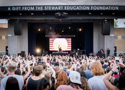 Jai Wolf had the Ogden crowd bumpin’. Photo: Colton Marsala