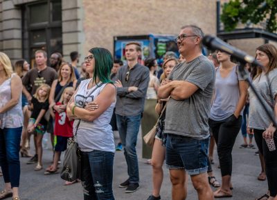 All kinds of emotions were flowing. Photo: Randy Roberts