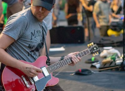 Color Animal setting up. Photo: Randy Roberts