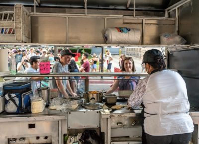 Free tacos! Photo: Randy Roberts