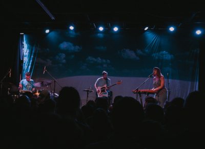 Wye Oak performing Wednesday night as a three-piece. Photo: Matthew Hunter