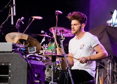 Drummer, Cole Eisenhour for Mojave Nomads. Photo: Logan Sorenson | Lmsorenson.net