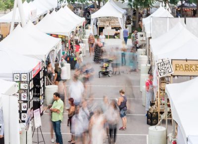 Festival goers fill the Gallivan Center. Photo: ColtonMarsalaPhotography.com