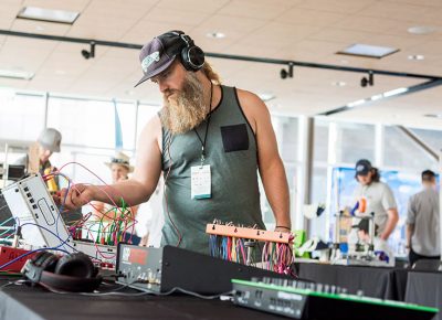 The Google Fiber STEM building brought many interesting people and gadgets.