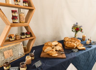 Breads, jams and butter are available to VIPS courtesy of Harmon's. Photo: Lmsorenson.net