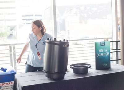 Meet a scientist in the Google Fiber STEM Building.