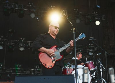 Black Francis returns to Salt Lake with a huge welcome from the crowd.