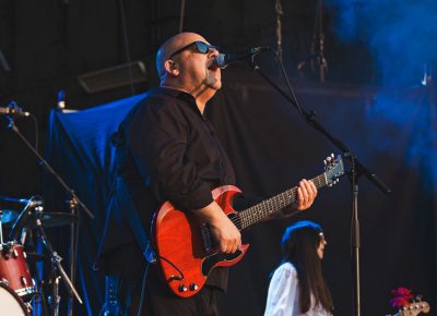 Black Francis takes us into the second song of their set “Wave of Mutilation.”