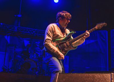 Rivers Cuomo still knows how to get the crowd fired up.