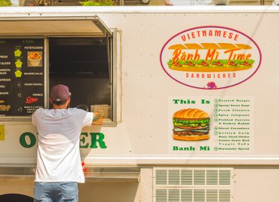 Banh Mi Time sandwiches help us forget about the heat stroke.