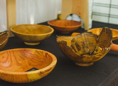 An Alan Peck–handcrafted wooden bowl is unlike any other.