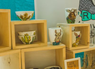 Animals of the wild find their way onto your kitchen mugs.