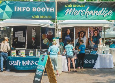 That Craft Lake City DIY Festival swag was poppin' this year.