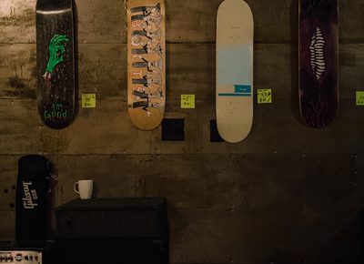 Decks for auction.