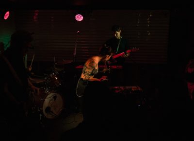 An intense moment of music during Japanese Breakfast’s set.