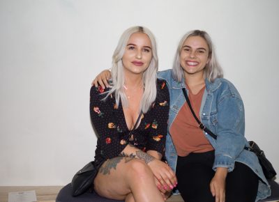 (L-R) Brandy Durkee and Alycia Grymes were happy to be at Salt Lake City's newest bar. Photo: @clancycoop