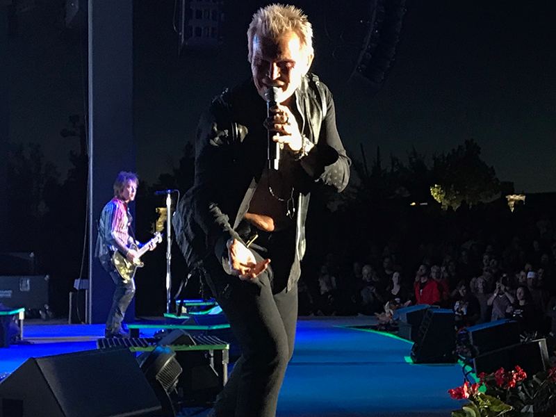 Billy Idol @ Red Butte Garden 09.17 w/ White Reaper