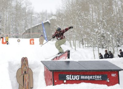 Tucker Fitzsimmons gearing up for a trick.