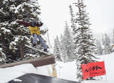 Austin Breen nose press off the milly tube.