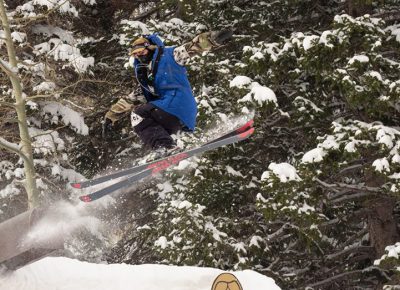 Bagesd Baker during men's open ski.