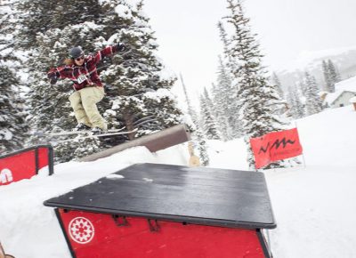 Winner of Men’s Open Ski- Tucker Fitzsimons.