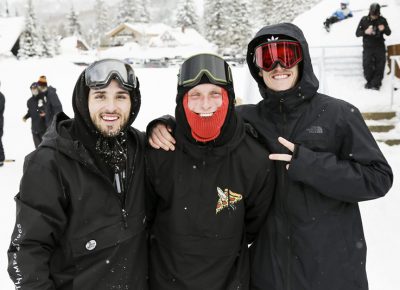 Contestant # 87 Gage Trujillo, Riley Hancock, Spencer Nalder having fun together.