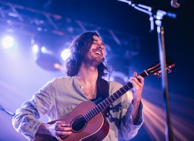 Part minstril, part folk-rock gangster Irish angel, Hozier playing in Salt Lake City. Photo: @Lmsorenson