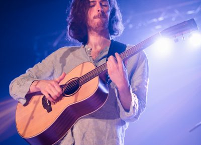 Guitairst, singer and songwriter, Hozier playing in Salt Lake City. Photo: @Lmsorenson