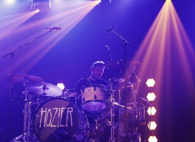 Drummer for Hozier keeping the beat. Photo: @Lmsorenson