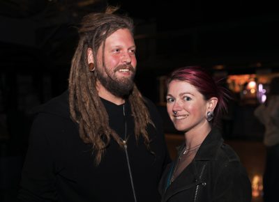 Matt and Laura arrived just in time for Refused at the Union Event Center in SLC. Photo: @Lmsorenson