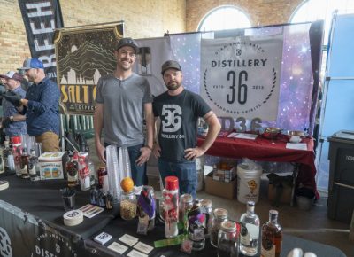 Distillery 36 ready to serve the crowd. Photo: Jayson Ross