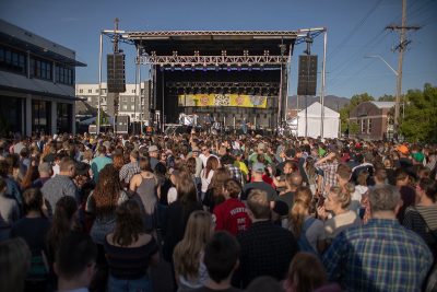 The National Parks performing at the Kilby Court 20th Anniversary Block Party