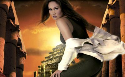 Tia Carrere as Sydney Fox in Relic Hunter