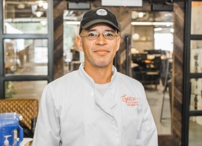 Eliceo and his wife Ahimara (not pictured) are the culinary creatives behind the Venezuelan-originated Delicius. Photo: Talyn Sherer