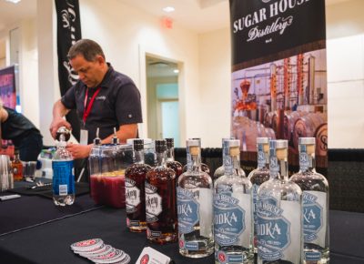 Sugarhouse Distillery talks vodka and whiskey with locals and visitors alike.