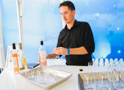 Celebrity Cruises gave us a taste of the sea life by sampling some of their house-made wines.